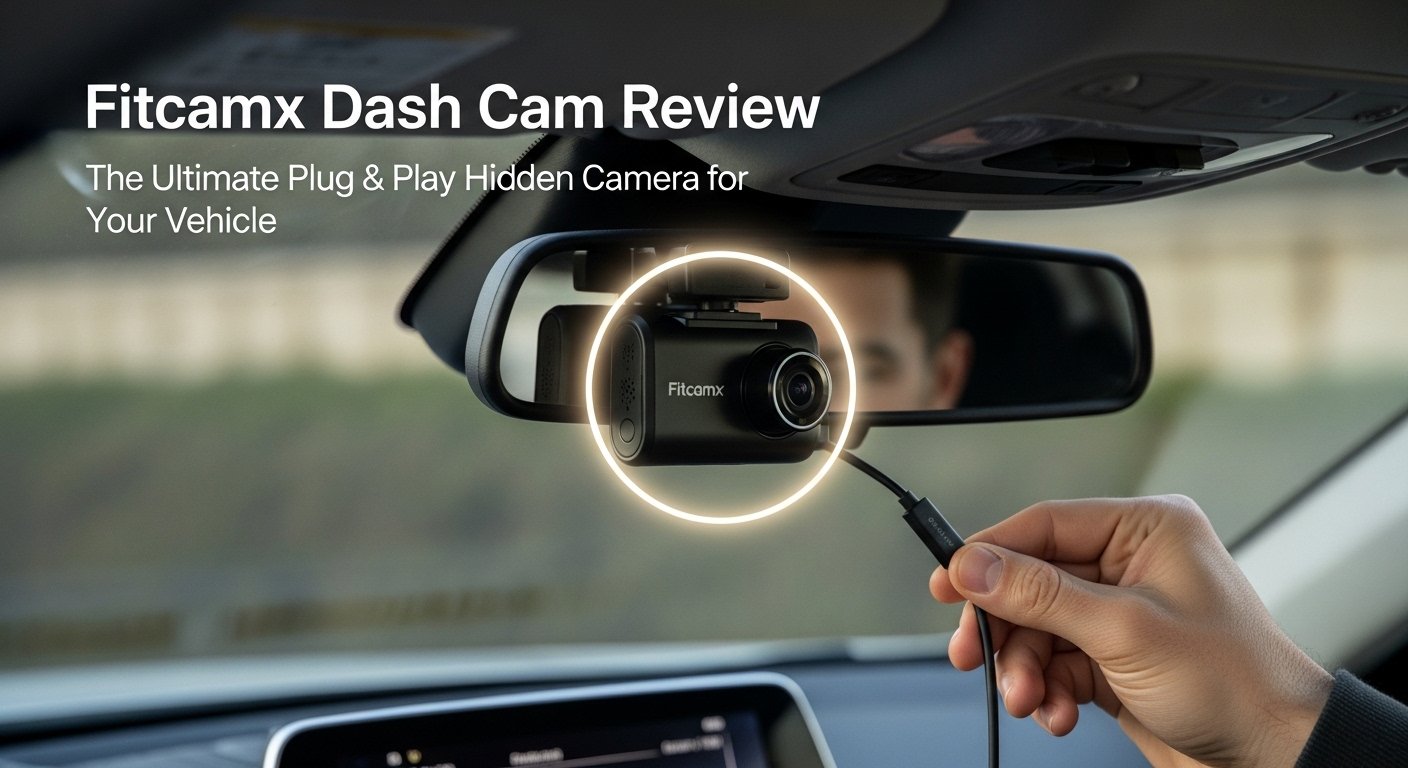 fitcamx dash cam review plug and play