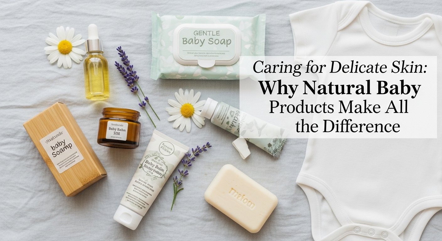 Caring for Delicate Skin: Why Natural Baby Products Make All the Difference